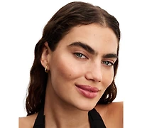 Pandora Twisted Triangle Small Hoop Earrings