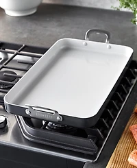 GreenPan Bobby Flay Ceramic Nonstick Double 11" Burner Griddle