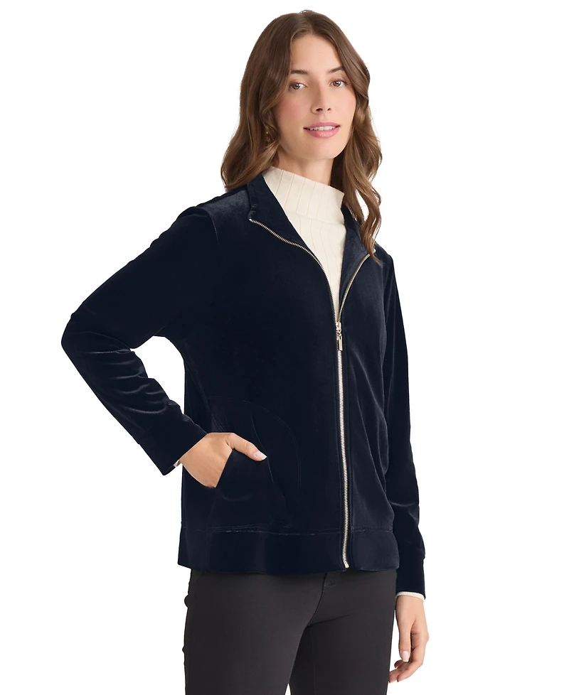 Jones New York Women's Zippered Jacket