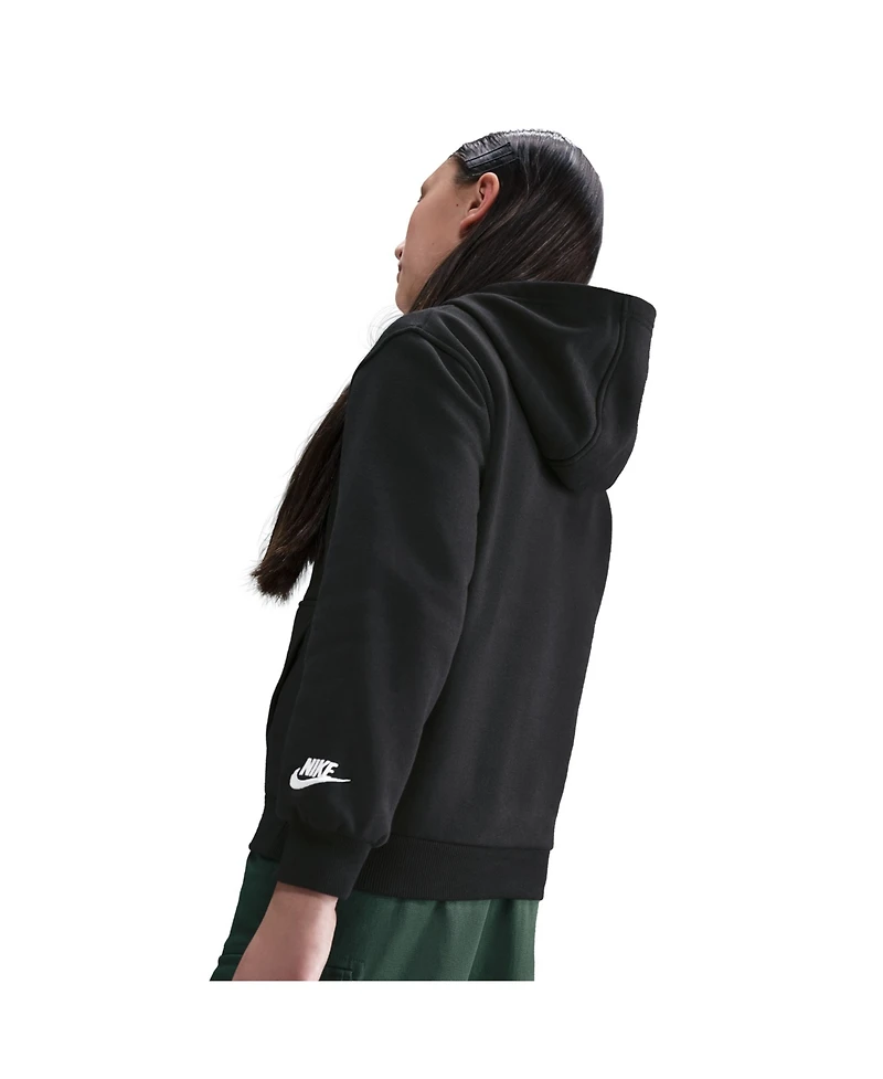 Nike Sportswear Big Boys Club Fleece Hoodie