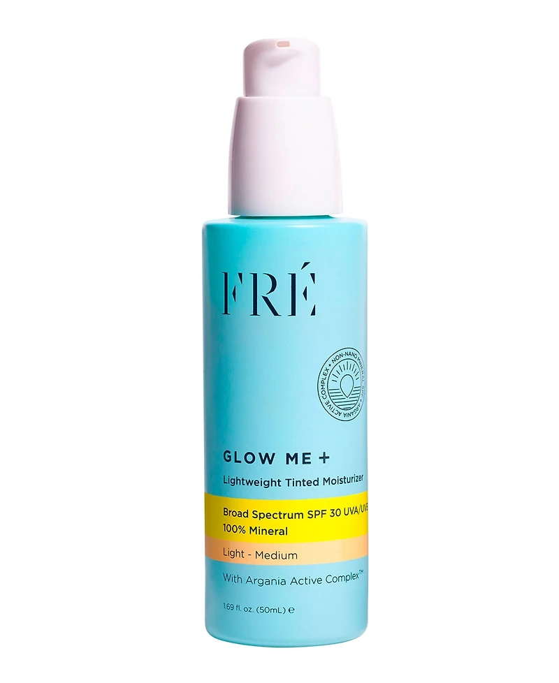 FRE Glow Me + Lightweight Tinted Moisturizer Spf 30, 1.69oz.
