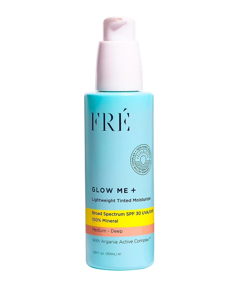 FRE Glow Me + Lightweight Tinted Moisturizer Spf 30, 1.69oz.