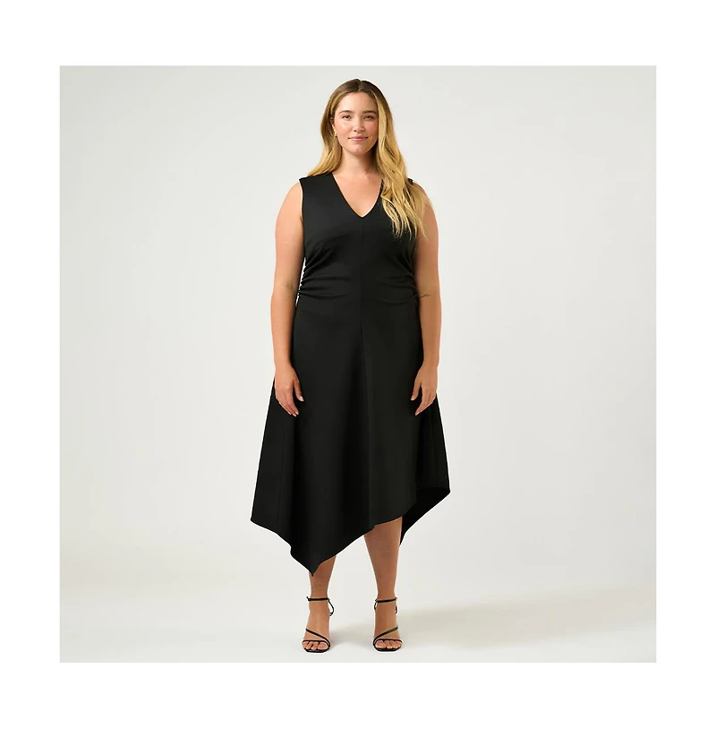 Estelle Women's Carmen Ruched Scuba Dress