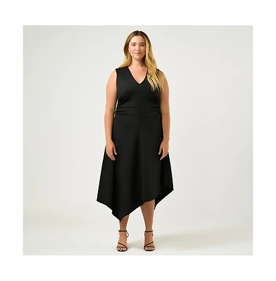 Estelle Women's Carmen Ruched Scuba Dress