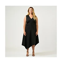 Estelle Women's Carmen Ruched Scuba Dress