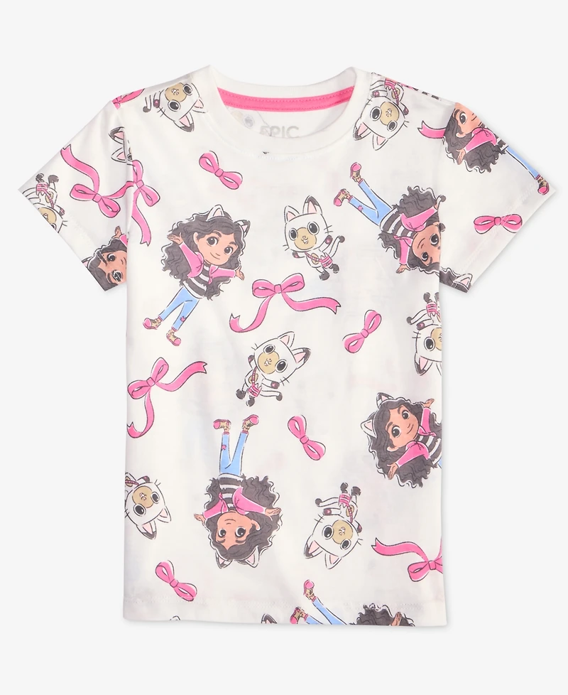 Epic Threads Girls Toddler 2T-4T Short-Sleeve Gabby Printed T-Shirt, Macy's Exclusive