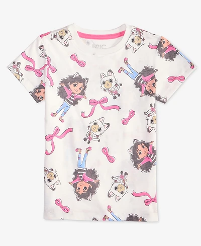Epic Threads Girls Toddler 2T-4T Short-Sleeve Gabby Printed T-Shirt, Macy's Exclusive