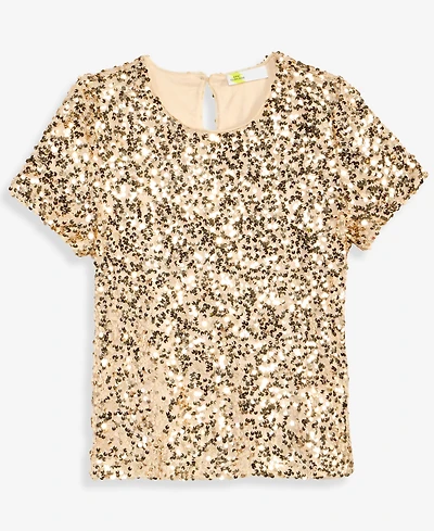 Epic Threads Girls 5-20 Sequin Detail Top, Macy's Exclusive