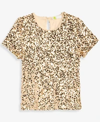 Epic Threads Girls 5-20 Sequin Detail Top, Macy's Exclusive