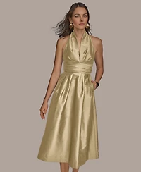 Donna Karan New York Women's A-Line Halter Dress