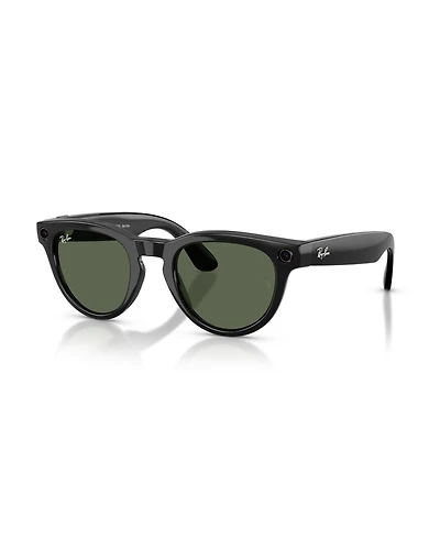 Ray-Ban Unisex Ai Meta Gen2 Low Bridge Fit Headliner Sunglasses, RW4013F