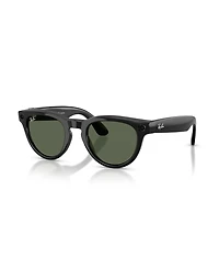 Ray-Ban Unisex Ai Meta Gen2 Low Bridge Fit Headliner Sunglasses, RW4013F