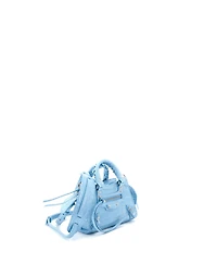 Pre-Owned Balenciaga Nano Neo Classic City Bag Embossed Leather