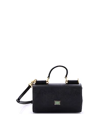 Pre-Owned Dolce & Gabbana Small East West Miss Sicily Bag Leather