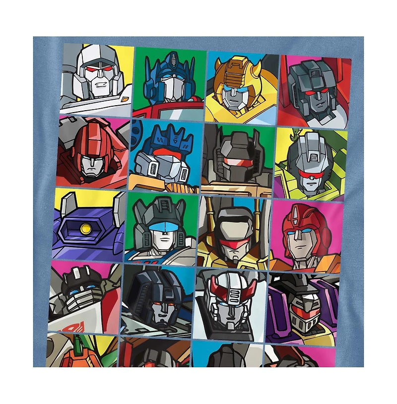 Logovision Men's Transformers Transformer Characters T Shirt