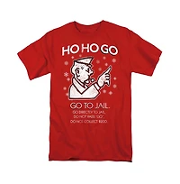 Logovision Men's Monopoly Go To Jail T Shirt