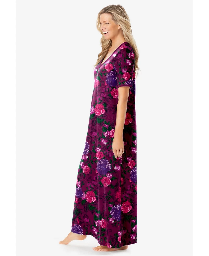 Dreams & Co. Women's Long T-Shirt Lounger