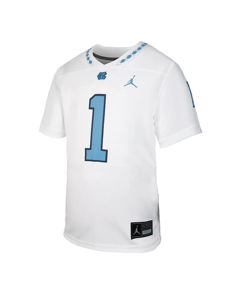 Jordan Toddler White North Carolina Tar Heels Untouchable Replica Game Jersey