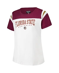 Fanatics Women's White Florida State Seminoles Plus Winning Gear T-Shirt