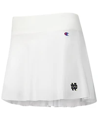 Champion Women's White Notre Dame Fighting Irish Tailgate Soft Touch Skort