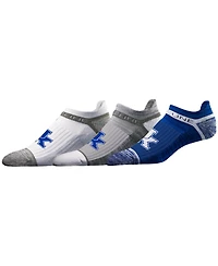 Stride line Men's and Women's Kentucky Wildcats Premium Low 3-Pack Ankle Socks Set