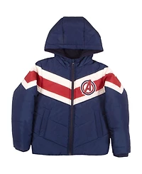Avengers Little Boys Marvel Graphic Print Winter Jacket
