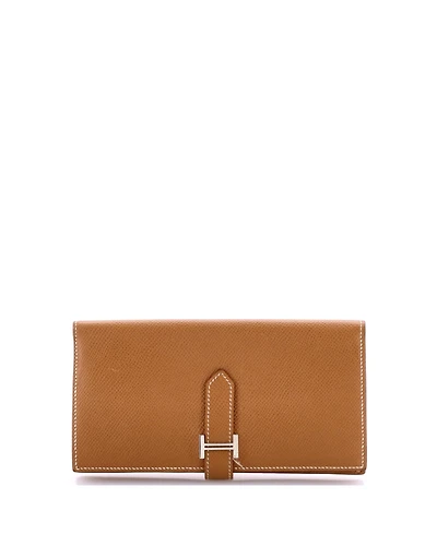 Pre-Owned Hermes Long Bearn Wallet Epsom