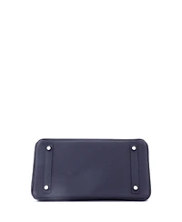 Pre-Owned Hermes Birkin 30 Handbag Verso Togo with Palladium Hardware