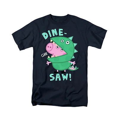 Logovision Men's Peppa Pig George Dinosaur T Shirt