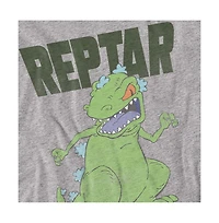 Logovision Men's Rugrats Reptar T Shirt