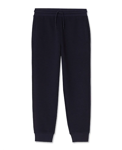 Lands' End Boys Iron Knee Texture Knit Jogger