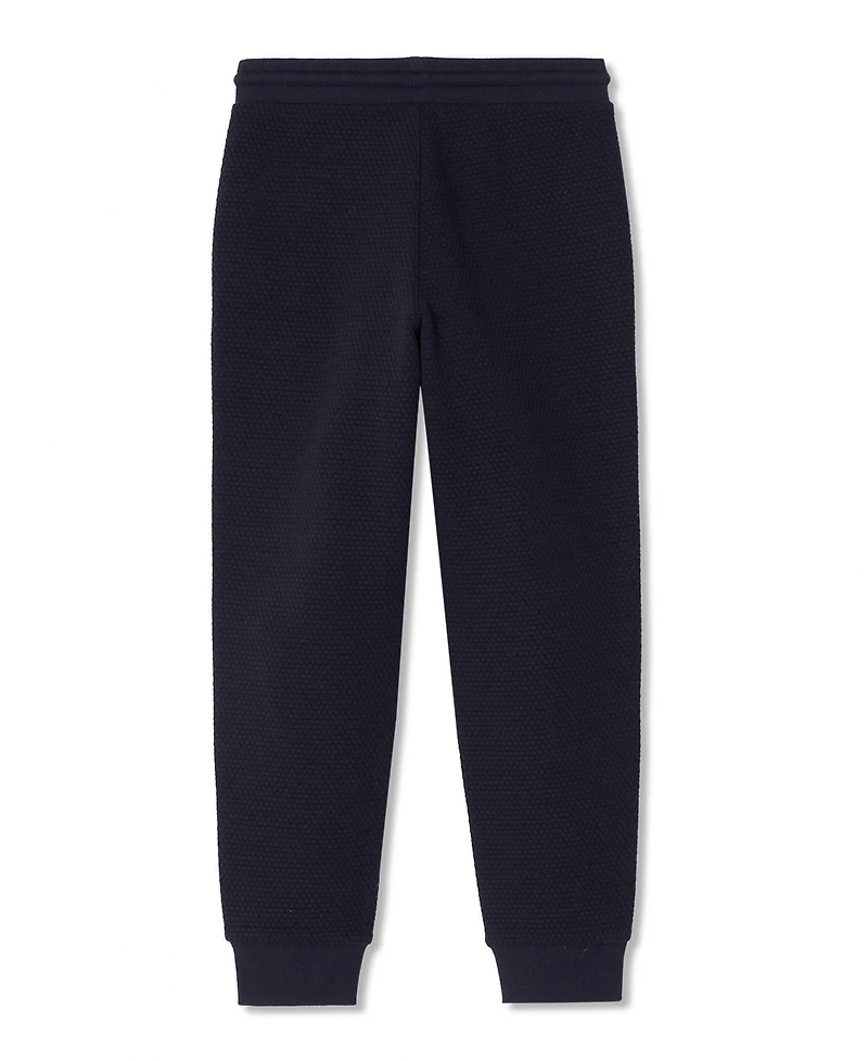 Lands' End Boys Iron Knee Texture Knit Jogger