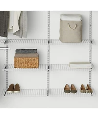 Rubbermaid FG3H9100WHT Configurations Accessories 26-Inch Shelving Kit, White