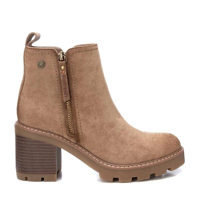 Women's Suede Ankle Booties Refresh Collection By Xti