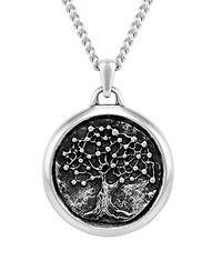 Vincero Men's Tree of Life Pendant – 925 Sterling Silver