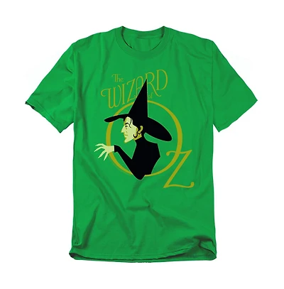 Logovision Men's The Wizard of Oz Logo with Witch T Shirt
