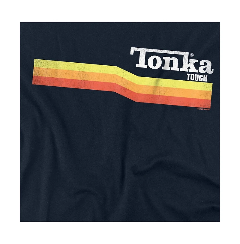 Logovision Men's Tonka Tough Stripe Logo T Shirt