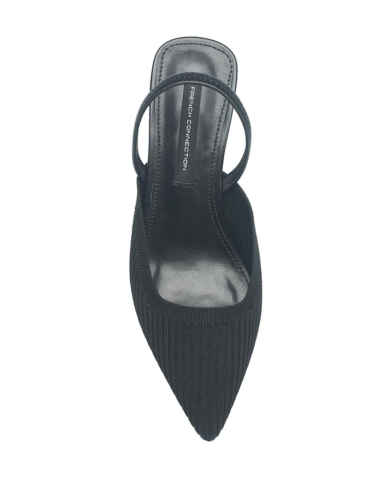 French Connection Ladies Coco Slingback Kitten Heel
