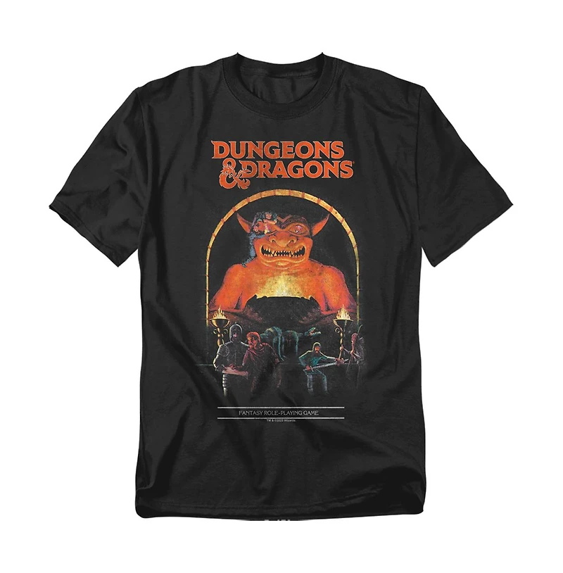 Logovision Men's Dungeons & Dragons The Role-Player T Shirt