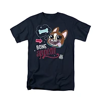Logovision Men's Littlest Pet Shop Dog Bone Appetit T Shirt