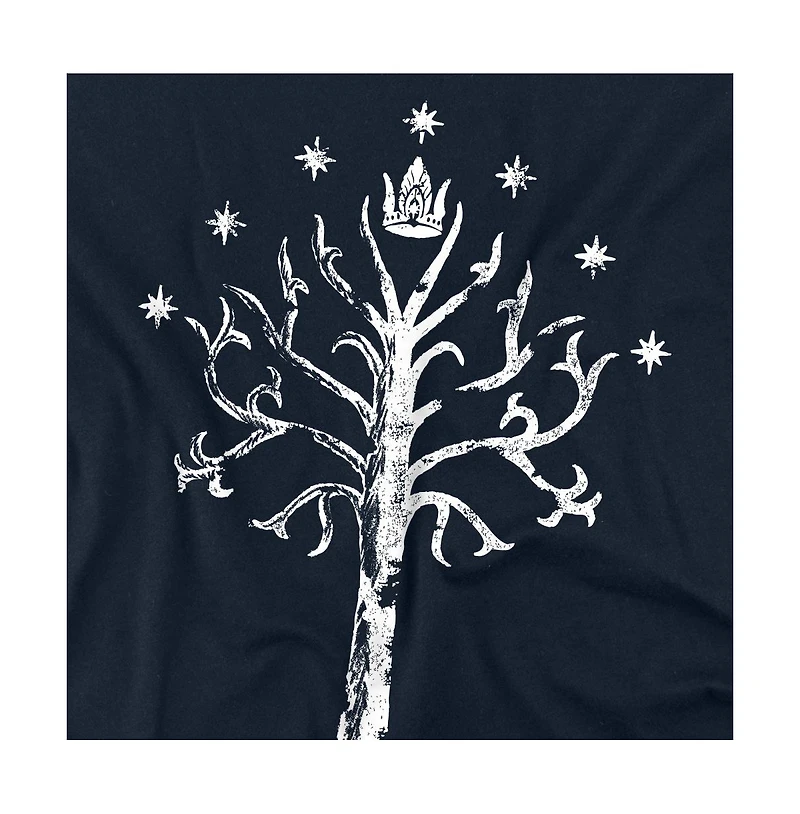 Logovision Men's Lord of The Rings Tree Gondor T Shirt