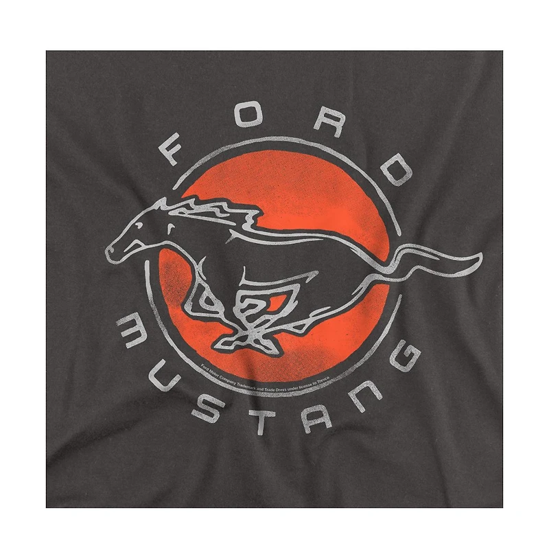 Logovision Men's Ford Mustang Circle T Shirt