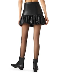 Steve Madden Women's Annika Bubble Hem Mini Skirt