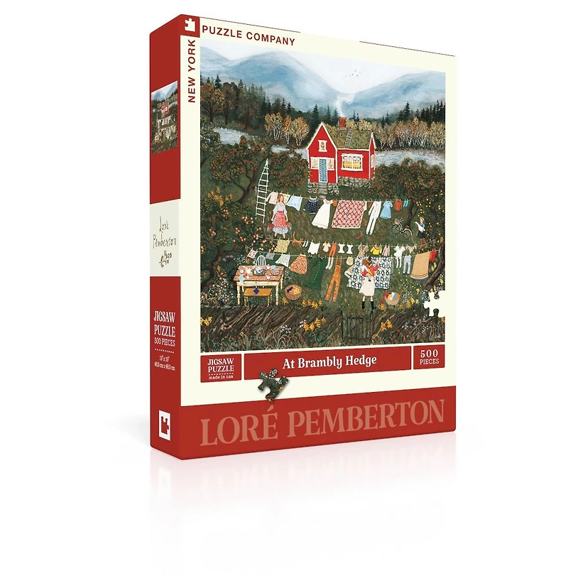 New York Puzzle Company At Brambly Hedge 500 Piece Puzzle