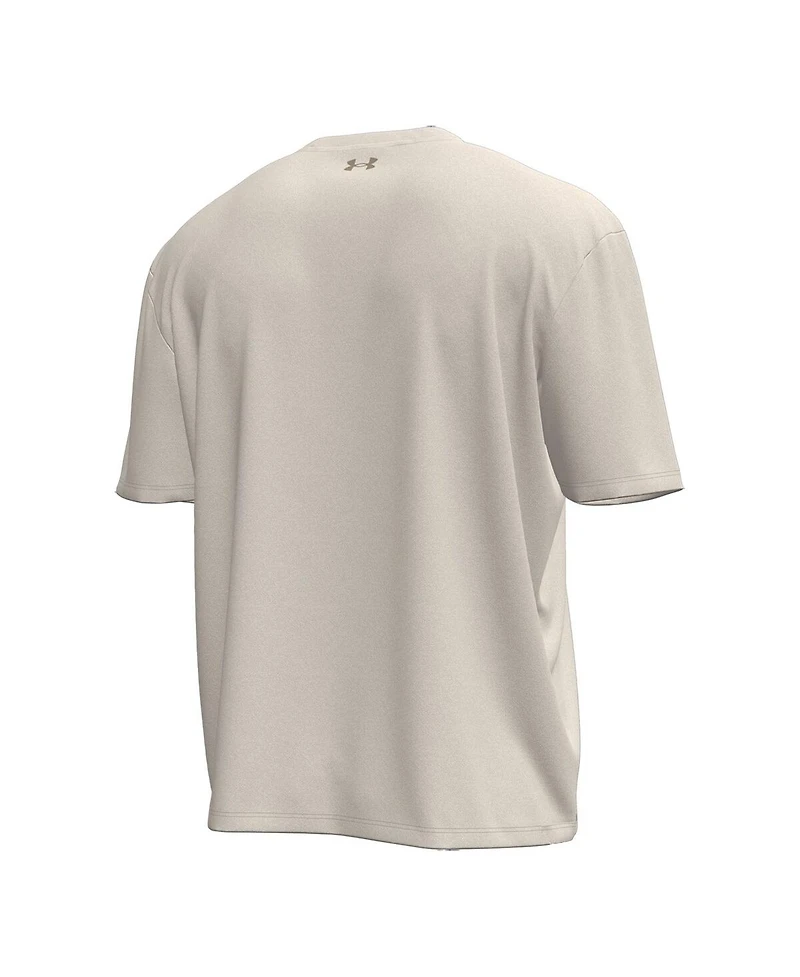 Under Armour Men's Stone Notre Dame Fighting Irish Gameday Motion Heavyweight T-Shirt