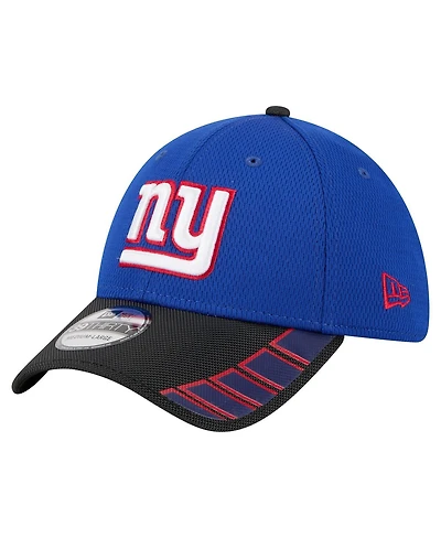 New Era Men's Royal York Giants Visor Hit 39THIRTY Flex Hat
