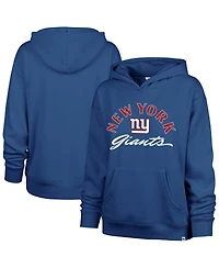 '47 Brand Women's Royal New York Giants Whirlwind Naomi Pullover Hoodie