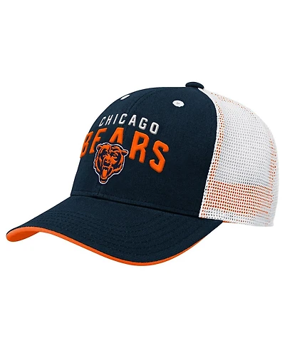 Outerstuff Preschool Navy Chicago Bears Core Lockup Trucker Adjustable hat