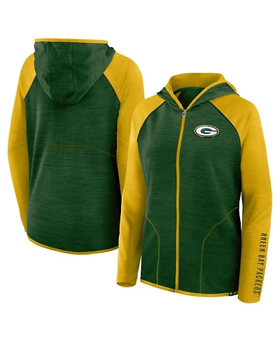 Fanatics Women's Green Bay Packers Plus End Around Pass Full-Zip Hoodie