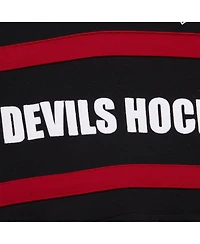 Mitchell Ness Men's Black New Jersey Devils Head Coach Slogan Pullover Hoodie